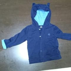gap くま耳つきパーカー 70のサムネイル