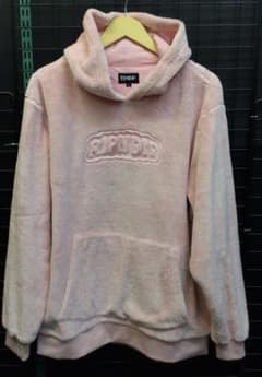 RIPNDIP リップンディップ ボアパーカー ピンク 70-0305-1-B - メルカリ