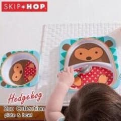 お子様プレート【ZOO melamine plate & bowl set】のサムネイル