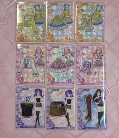 アイカツ アンコール カード 3種コーデ 9枚セットのサムネイル