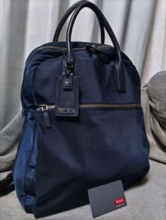 TUMI トゥミ Voyageur Aden リュック ネイビー - メルカリ