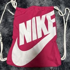 NIKE ナップザック ピンク ホワイト 希少のサムネイル