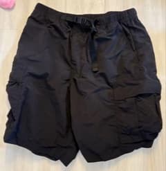 GU ナイロンカーゴショートパンツ ブラック XLのサムネイル