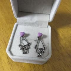 ANNA SUI Heart Motif Earrings