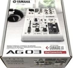 YAMAHA AG03 オーディオインターフェイス 付属品・箱完品 ○【付属品全てあり】YAMAHA AG03 オーディオインターフェイス - メルカリ