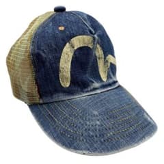 エヴィス キャップ カモメ 迷彩柄メッシュ 帽子 訳あり品 EVISU - メルカリ