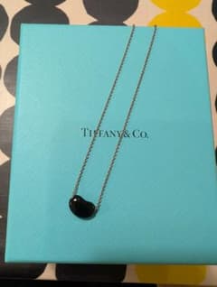 希少❗️ ティファニー オニキス ビーンズ SILVER925 ネックレス 希少 ティファニー オニキス ビーンズ ネックレス シルバー - メルカリ