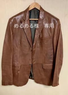 【希少】サルヴァトーレ　フェラガモ　レザージャケットのサムネイル