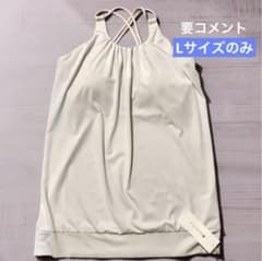 sukala フロントギャザークロスキャミソール L - メルカリ