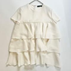 1114 美品✨YOKO CHAN ラッフルフリル ティアードブラウス 1114 美品✨YOKO CHAN ラッフルフリル ティアードブラウス - メルカリ