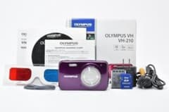 ほぼ新品・付属品完備】OLYMPUS VH-210 パープル - メルカリ