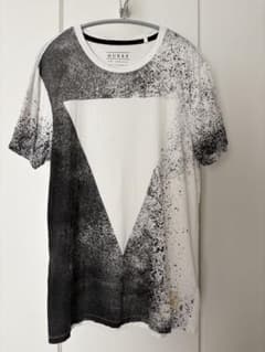 GUESS スプラッターペイント Tシャツ ホワイトのサムネイル