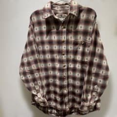 古着 MOOSE CREEK フランネルシャツ レッド系 アメカジのサムネイル