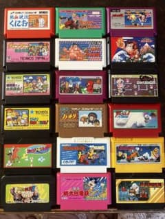 ファミコンカセット　18本セットのサムネイル