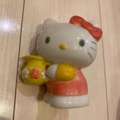 レア！！！キティちゃん陶器置物のサムネイル