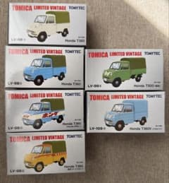 トミカリミテッドヴィンテージ ホンダT360 T500 T360V 6台 - メルカリ
