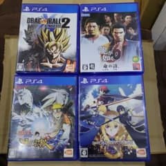 PS4ソフト 4本セットのサムネイル