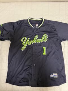 極美品】ヤクルトスワローズ 山田哲人ビジター レプリカユニフォーム