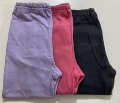 7部丈　パンツ　3枚セット　120 ベルメゾンのサムネイル