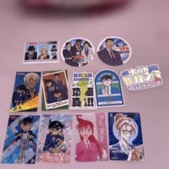 名探偵コナン グッズセット ステッカー カード まとめ売り