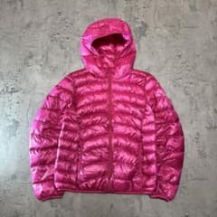 00s OLD UNIQLO 光沢 短丈 ダウン パフテック ピンク Y2K - メルカリ