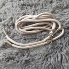 新品♡　スマホ　ショルダーストラップ　ピンクベージュ♡のサムネイル