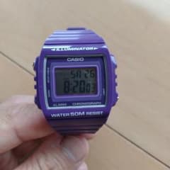 CASIO デジタル腕時計 パープル チプカシのサムネイル