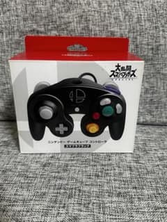 Nintendo ゲームキューブ コントローラー ブラックのサムネイル