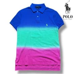 Polo Ralph Lauren グラデーション ポロシャツ S ラルフ ポロ