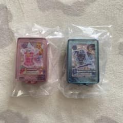 アイカツ ガチャガチャ コンパクトミラー 星宮いちご 霧矢あおいのサムネイル