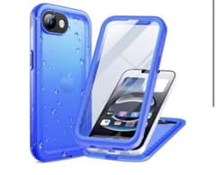 Cozycase iPhone16e 방수 케이스 IP68 블루 전면 보호