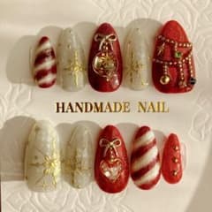 クリスマス ネイル オーナメント ネイルチップ マグネットのサムネイル