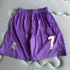 レアルマドリード サッカー ハーフパンツ パープル 背番号7のサムネイル