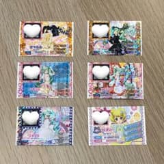 プリパラ トモチケ プリチケ サイン 6枚 まとめ ホログラム ファララ