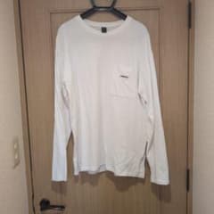 Dazy ホワイト 長袖 ポケットTシャツ Lサイズのサムネイル