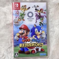 【ほぼ未使用】マリオ & ソニック AT 東京2020オリンピック　Switchのサムネイル