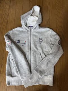 BEAMS GOLF ビームスゴルフ ジップアップパーカー グレー Mサイズ
