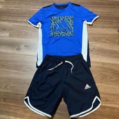 adidas スポーツウエア上下セット　男子・150のサムネイル