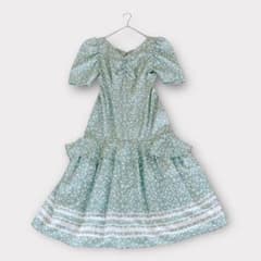 Herlipto Floral printed Midi Dress ワンピース