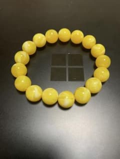 イエロービーズ ブレスレット 12mmのサムネイル