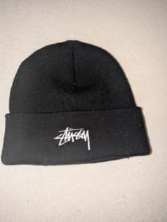 Stüssy ニット帽 ビーニー ブラックのサムネイル