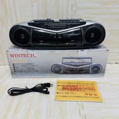 WINTECH　MJ-182 ダブルカセットレコーダー WINTECH ダブルラジカセ MJ－182