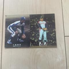 ジャンク品 カルビープロ野球カード 中日ドラゴンズ 2枚 大島 松本