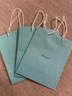 Tiffany & Co. ショップ袋 3枚セット - メルカリ