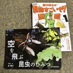 「空を飛ぶ昆虫のひみつ」「香川照之の昆虫すごいぜ!図鑑 Vol.1」の2冊セットのサムネイル