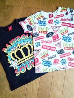 ベビドTシャツ130cm２枚組セットのサムネイル