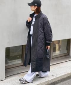차오 패닉 티피 [etsinta / 에신타] 전환 맥시 밀리터리 코트