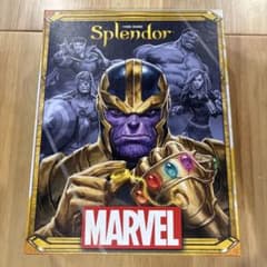 Splendor Marvel 보드 게임 영어 버전 슬리브 포함
