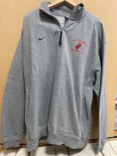 Nike ハーフジップ　トレーナー Lサイズ グレーのサムネイル