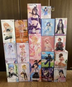 プライズ品フィギュア18体セット - メルカリ